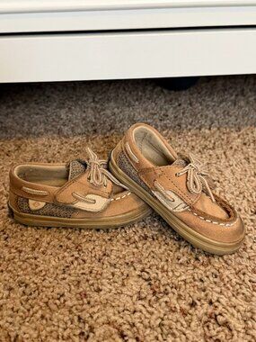 Sperry Topsider Baby Girls' Bluefish Crib Boat Shoes 3C Toddler Baby Shoes